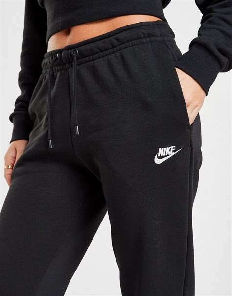 nike hose damen weiß schwarze streifen|jogginghose nike damen schwarz.